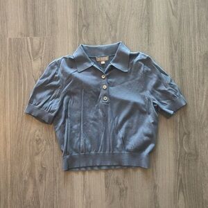 J.Crew Cropped Polo Tee